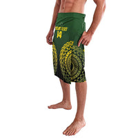 Custom Avaiki Cook Islands Rugby Lavalava Kuki Airani Tatau Black LT14 - Polynesian Pride