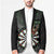 Personalised New Zealand Darts Blazer Dartboard Maori Fern Puhoro Art - Polynesian Pride