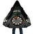 Personalised New Zealand Darts Cloak Dartboard Maori Fern Puhoro Art - Polynesian Pride