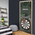 Personalised New Zealand Darts Door Cover Dartboard Maori Fern Puhoro Art - Polynesian Pride