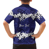 Personalised Cook Islands Pukapuka Hawaiian Shirt Tiare Maori Polynesian Waves Tattoo