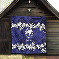 Personalised Cook Islands Pukapuka Quilt Tiare Maori Polynesian Waves Tattoo