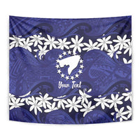 Personalised Cook Islands Pukapuka Tapestry Tiare Maori Polynesian Waves Tattoo