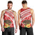 Kingdom Of Tonga Emancipation Day Men Tank Top Tongan Ngatu With Kumete Red