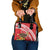 Kingdom Of Tonga Emancipation Day Shoulder Handbag Tongan Ngatu With Kumete Red