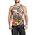 Kingdom Of Tonga Emancipation Day Men Tank Top Tongan Ngatu With Kumete Brown