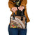 Kingdom Of Tonga Emancipation Day Shoulder Handbag Tongan Ngatu With Kumete Brown