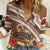 Kingdom Of Tonga Emancipation Day Women Casual Shirt Tongan Ngatu With Kumete Brown