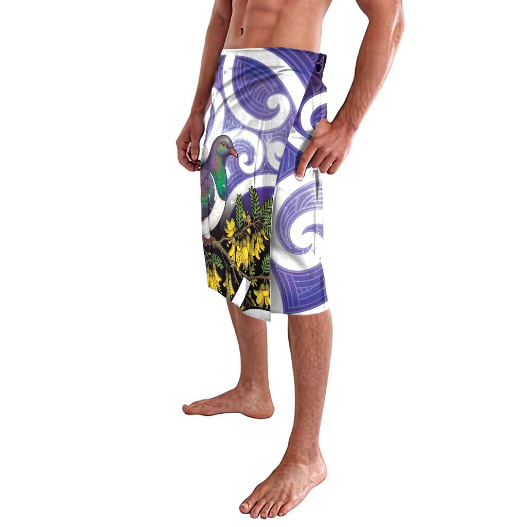 Kekeru New Zealand Matariki Lavalava Kukupa Kowhai Maori New Year Purple Version