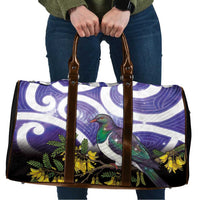 Kekeru New Zealand Matariki Travel Bag Kukupa Kowhai Maori New Year Purple Version LT14 Purple - Polynesian Pride