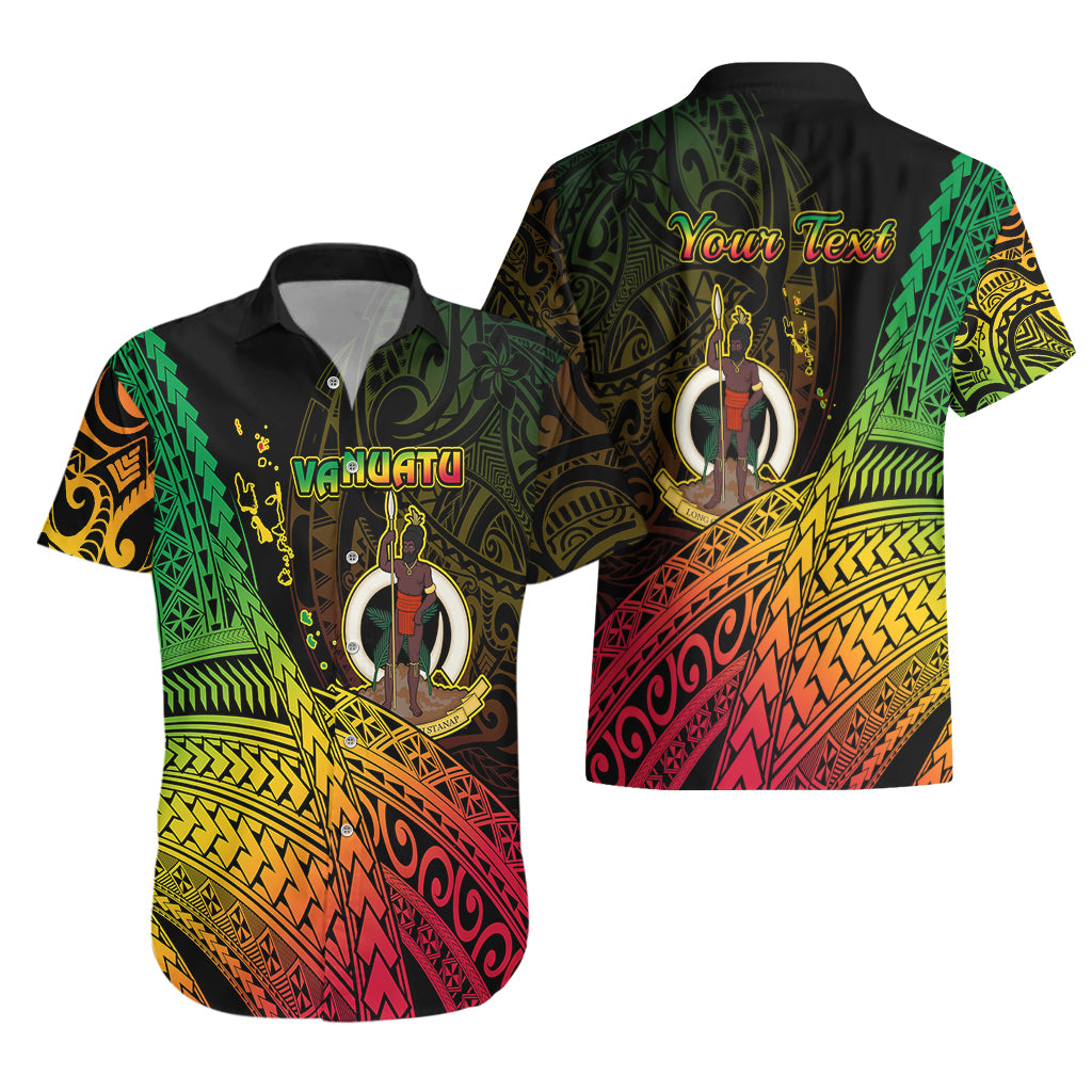 Personalised Vanuatu Hawaiian Shirt Proud To Be A Ni-Van LT14 - Polynesian Pride