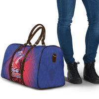 Guam Blue Marlin Fishing Travel Bag Guahan Fish Hook Tattoo