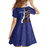 Personalized Hawaii Statehood Day Family Matching Off Shoulder Maxi Dress and Hawaiian Shirt 66th Anniversary - Polynesian Pride