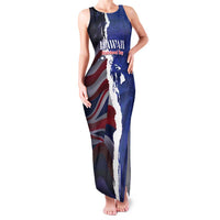 Personalized Hawaii Statehood Day Family Matching Tank Maxi Dress and Hawaiian Shirt 66th Anniversary - Polynesian Pride