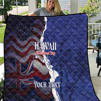 Personalized Hawaii Statehood Day Quilt 66th Anniversary - Polynesian Pride