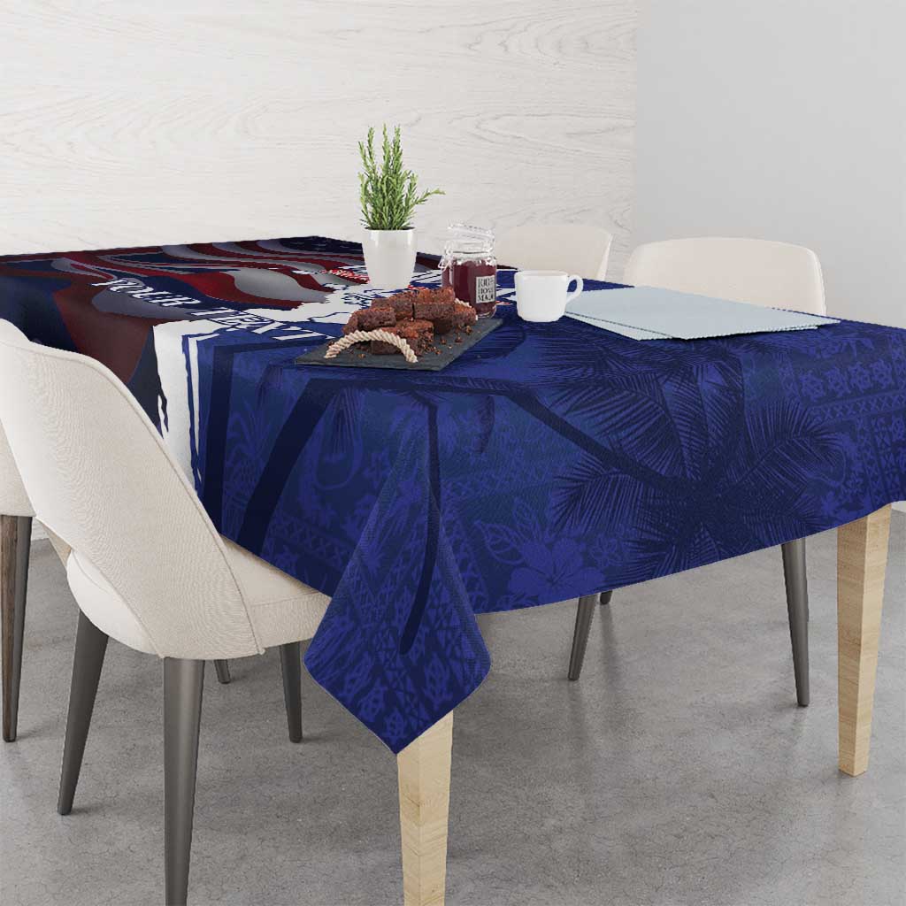 Personalized Hawaii Statehood Day Tablecloth 66th Anniversary - Polynesian Pride