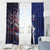 Personalized Hawaii Statehood Day Window Curtain 66th Anniversary - Polynesian Pride