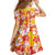 Yellow Hawaii Hibiscus Family Matching Long Sleeve Bodycon Dress and Hawaiian Shirt Tropical Flowers Seamless Pattern - Polynesian Pride