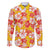 Yellow Hawaii Hibiscus Family Matching Short Sleeve Bodycon Dress and Hawaiian Shirt Tropical Flowers Seamless Pattern - Polynesian Pride