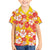 Yellow Hawaii Hibiscus Family Matching Short Sleeve Bodycon Dress and Hawaiian Shirt Tropical Flowers Seamless Pattern - Polynesian Pride