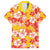 Yellow Hawaii Hibiscus Family Matching Tank Maxi Dress and Hawaiian Shirt Tropical Flowers Seamless Pattern - Polynesian Pride