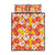 Yellow Hawaii Hibiscus Quilt Bed Set Tropical Flowers Seamless Pattern - Polynesian Pride