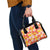 Yellow Hawaii Hibiscus Shoulder Handbag Tropical Flowers Seamless Pattern - Polynesian Pride