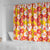 Yellow Hawaii Hibiscus Shower Curtain Tropical Flowers Seamless Pattern - Polynesian Pride