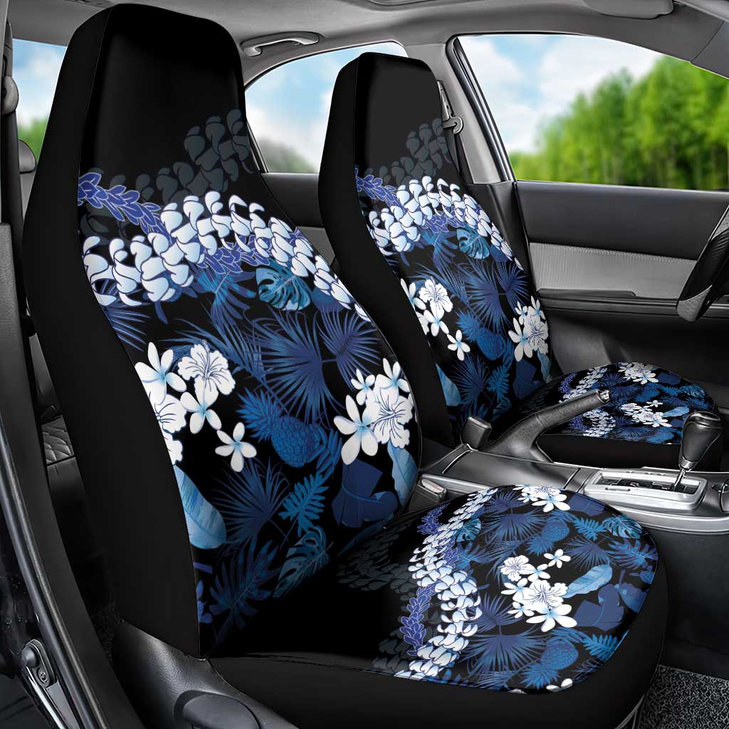 Polu Aloha Hawaii Lei Car Seat Cover Tropical Flowers Elegant Vibe - Polynesian Pride