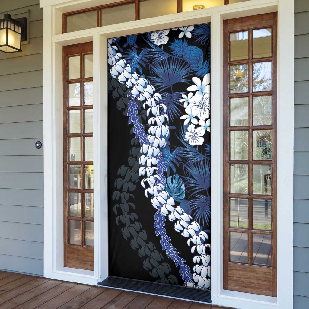 Polu Aloha Hawaii Lei Door Cover Tropical Flowers Elegant Vibe - Polynesian Pride