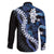 Polu Aloha Hawaii Lei Family Matching Tank Maxi Dress and Hawaiian Shirt Tropical Flowers Elegant Vibe - Polynesian Pride