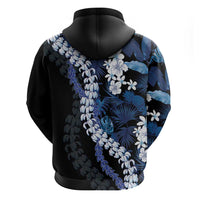 Polu Aloha Hawaii Lei Hoodie Tropical Flowers Elegant Vibe - Polynesian Pride
