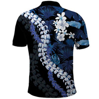 Polu Aloha Hawaii Lei Polo Shirt Tropical Flowers Elegant Vibe - Polynesian Pride