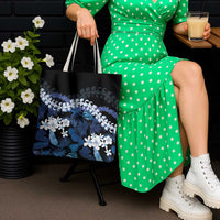 Polu Aloha Hawaii Lei Tote Bag Tropical Flowers Elegant Vibe - Polynesian Pride