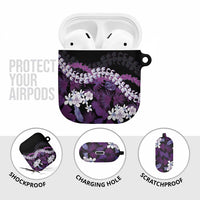 Poni Aloha Hawaii Lei AirPods Case Tropical Flowers Elegant Vibe - Polynesian Pride