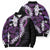 Poni Aloha Hawaii Lei Bomber Puffer Jacket Tropical Flowers Elegant Vibe - Polynesian Pride
