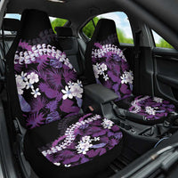 Poni Aloha Hawaii Lei Car Seat Cover Tropical Flowers Elegant Vibe - Polynesian Pride