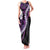 Poni Aloha Hawaii Lei Family Matching Tank Maxi Dress and Hawaiian Shirt Tropical Flowers Elegant Vibe - Polynesian Pride