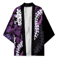 Poni Aloha Hawaii Lei Kimono Tropical Flowers Elegant Vibe - Polynesian Pride