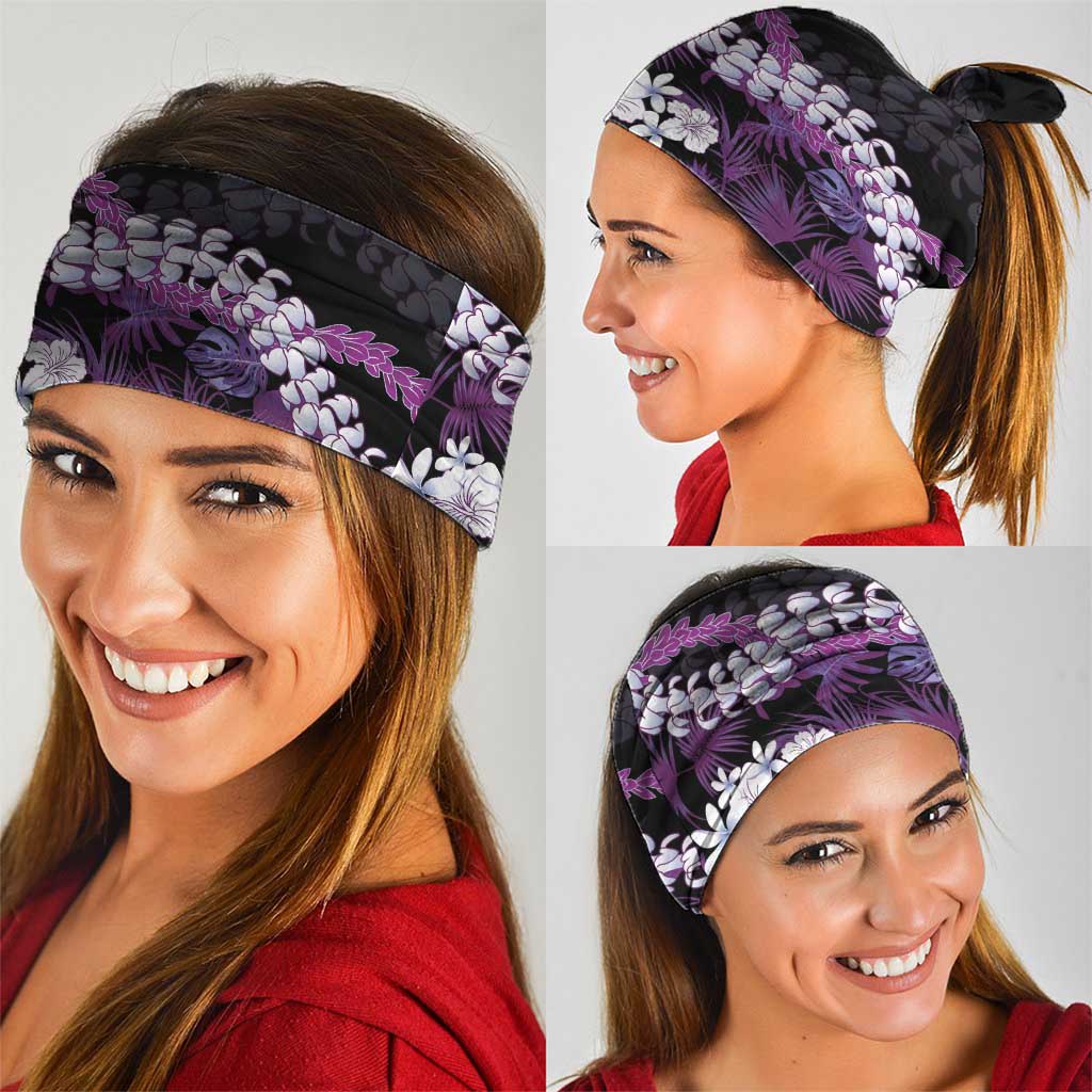 Poni Aloha Hawaii Lei Neck Gaiter Tropical Flowers Elegant Vibe - Polynesian Pride