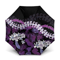Poni Aloha Hawaii Lei Umbrella Tropical Flowers Elegant Vibe - Polynesian Pride