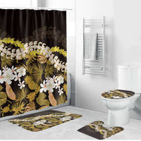 Kula Aloha Hawaii Lei Bathroom Set Tropical Flowers Elegant Vibe - Polynesian Pride