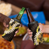 Kula Aloha Hawaii Lei 4 in 1 Can Cooler Tumbler Tropical Flowers Elegant Vibe - Polynesian Pride
