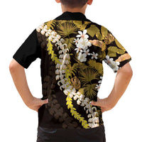Kula Aloha Hawaii Lei Family Matching Tank Maxi Dress and Hawaiian Shirt Tropical Flowers Elegant Vibe - Polynesian Pride