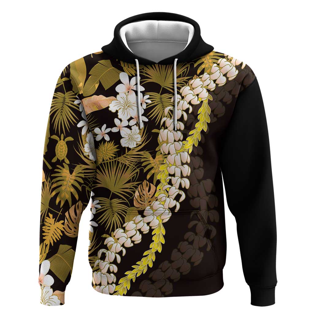 Kula Aloha Hawaii Lei Hoodie Tropical Flowers Elegant Vibe - Polynesian Pride