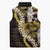 Kula Aloha Hawaii Lei Sleeveless Puffer Jacket Tropical Flowers Elegant Vibe - Polynesian Pride