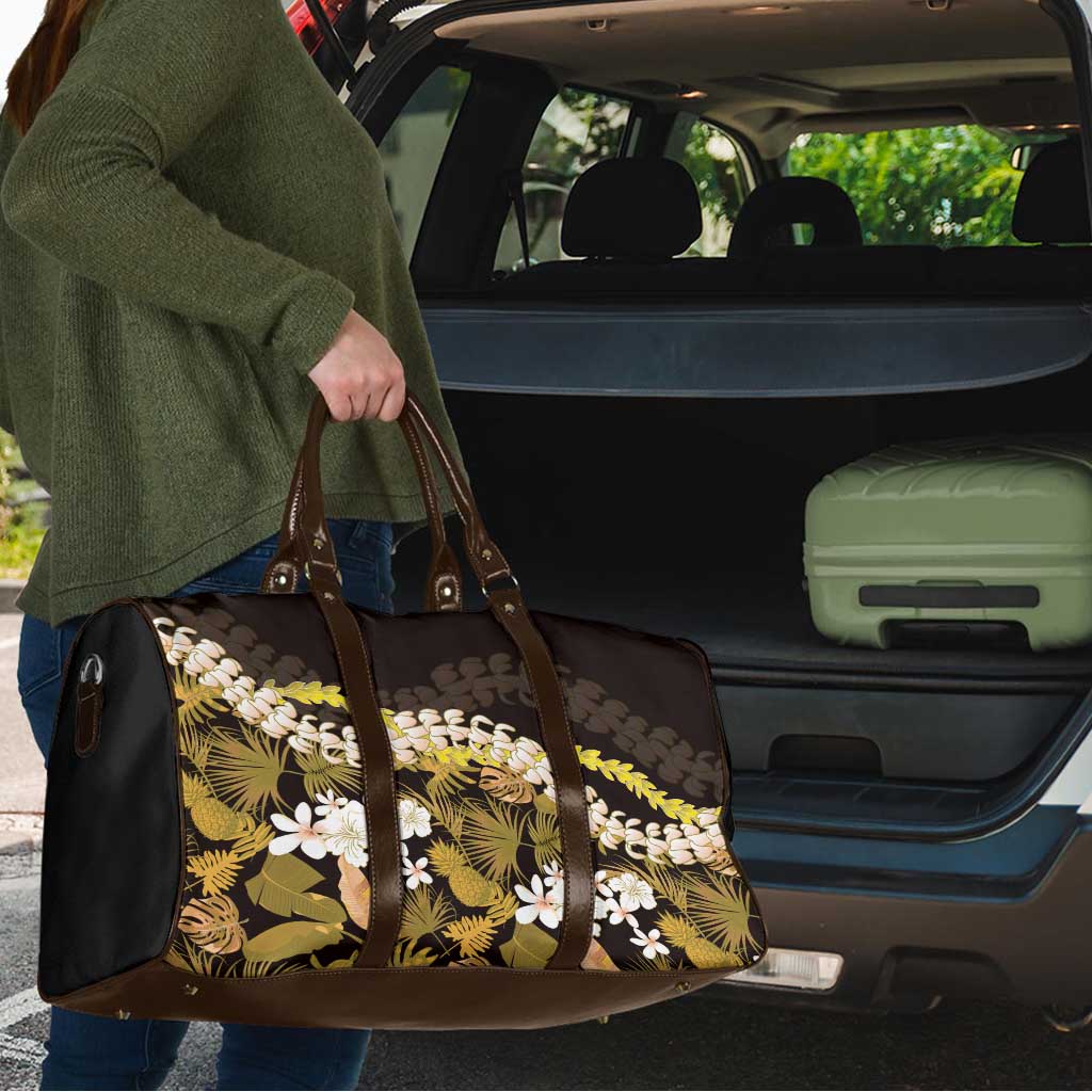 Kula Aloha Hawaii Lei Travel Bag Tropical Flowers Elegant Vibe - Polynesian Pride