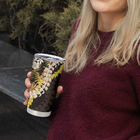 Kula Aloha Hawaii Lei Tumbler Cup Tropical Flowers Elegant Vibe - Polynesian Pride