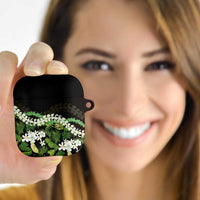 Omaomao Aloha Hawaii Lei AirPods Case Tropical Flowers Elegant Vibe - Polynesian Pride