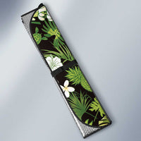 Omaomao Aloha Hawaii Lei Auto Sun Shade Tropical Flowers Elegant Vibe - Polynesian Pride